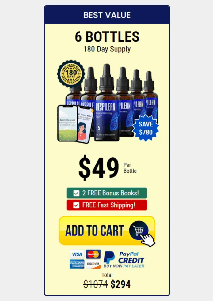 six bottle price
